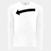 6411 - Next Level Unisex Sueded Long-Sleeve Crew Thumbnail