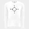 6411 - Next Level Unisex Sueded Long-Sleeve Crew Thumbnail
