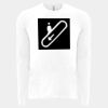 6411 - Next Level Unisex Sueded Long-Sleeve Crew Thumbnail