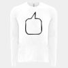6411 - Next Level Unisex Sueded Long-Sleeve Crew Thumbnail