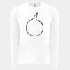 6411 - Next Level Unisex Sueded Long-Sleeve Crew Thumbnail