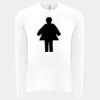6411 - Next Level Unisex Sueded Long-Sleeve Crew Thumbnail