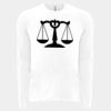 6411 - Next Level Unisex Sueded Long-Sleeve Crew Thumbnail