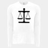 6411 - Next Level Unisex Sueded Long-Sleeve Crew Thumbnail