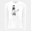 6411 - Next Level Unisex Sueded Long-Sleeve Crew Thumbnail