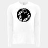 6411 - Next Level Unisex Sueded Long-Sleeve Crew Thumbnail