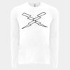 6411 - Next Level Unisex Sueded Long-Sleeve Crew Thumbnail