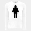 6411 - Next Level Unisex Sueded Long-Sleeve Crew Thumbnail