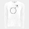6411 - Next Level Unisex Sueded Long-Sleeve Crew Thumbnail