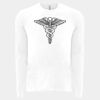 6411 - Next Level Unisex Sueded Long-Sleeve Crew Thumbnail