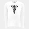 6411 - Next Level Unisex Sueded Long-Sleeve Crew Thumbnail