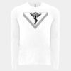 6411 - Next Level Unisex Sueded Long-Sleeve Crew Thumbnail
