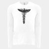 6411 - Next Level Unisex Sueded Long-Sleeve Crew Thumbnail