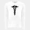 6411 - Next Level Unisex Sueded Long-Sleeve Crew Thumbnail