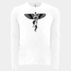 6411 - Next Level Unisex Sueded Long-Sleeve Crew Thumbnail