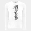 6411 - Next Level Unisex Sueded Long-Sleeve Crew Thumbnail