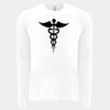 6411 - Next Level Unisex Sueded Long-Sleeve Crew Thumbnail