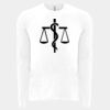 6411 - Next Level Unisex Sueded Long-Sleeve Crew Thumbnail