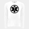 6411 - Next Level Unisex Sueded Long-Sleeve Crew Thumbnail