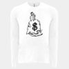 6411 - Next Level Unisex Sueded Long-Sleeve Crew Thumbnail