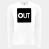 6411 - Next Level Unisex Sueded Long-Sleeve Crew Thumbnail