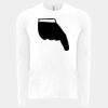 6411 - Next Level Unisex Sueded Long-Sleeve Crew Thumbnail