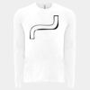 6411 - Next Level Unisex Sueded Long-Sleeve Crew Thumbnail