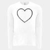 6411 - Next Level Unisex Sueded Long-Sleeve Crew Thumbnail