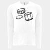 6411 - Next Level Unisex Sueded Long-Sleeve Crew Thumbnail