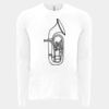 6411 - Next Level Unisex Sueded Long-Sleeve Crew Thumbnail