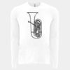 6411 - Next Level Unisex Sueded Long-Sleeve Crew Thumbnail