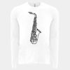 6411 - Next Level Unisex Sueded Long-Sleeve Crew Thumbnail