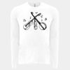 6411 - Next Level Unisex Sueded Long-Sleeve Crew Thumbnail