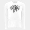 6411 - Next Level Unisex Sueded Long-Sleeve Crew Thumbnail