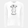 6411 - Next Level Unisex Sueded Long-Sleeve Crew Thumbnail