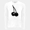 6411 - Next Level Unisex Sueded Long-Sleeve Crew Thumbnail