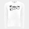 6411 - Next Level Unisex Sueded Long-Sleeve Crew Thumbnail