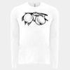 6411 - Next Level Unisex Sueded Long-Sleeve Crew Thumbnail