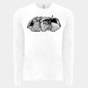6411 - Next Level Unisex Sueded Long-Sleeve Crew Thumbnail