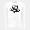 6411 - Next Level Unisex Sueded Long-Sleeve Crew Thumbnail
