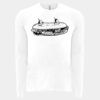 6411 - Next Level Unisex Sueded Long-Sleeve Crew Thumbnail