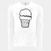 6411 - Next Level Unisex Sueded Long-Sleeve Crew Thumbnail