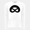 6411 - Next Level Unisex Sueded Long-Sleeve Crew Thumbnail