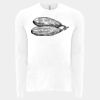 6411 - Next Level Unisex Sueded Long-Sleeve Crew Thumbnail