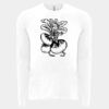 6411 - Next Level Unisex Sueded Long-Sleeve Crew Thumbnail