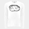 6411 - Next Level Unisex Sueded Long-Sleeve Crew Thumbnail