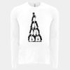6411 - Next Level Unisex Sueded Long-Sleeve Crew Thumbnail