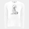 6411 - Next Level Unisex Sueded Long-Sleeve Crew Thumbnail