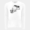 6411 - Next Level Unisex Sueded Long-Sleeve Crew Thumbnail