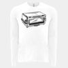 6411 - Next Level Unisex Sueded Long-Sleeve Crew Thumbnail